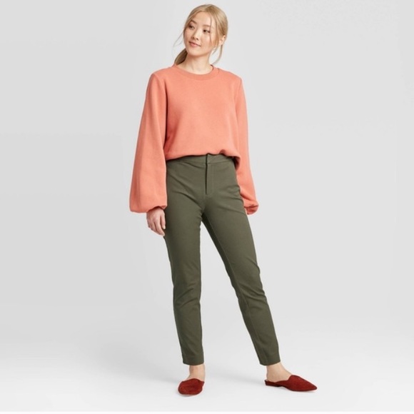 Mossimo Green Pants - Picture 2 of 7